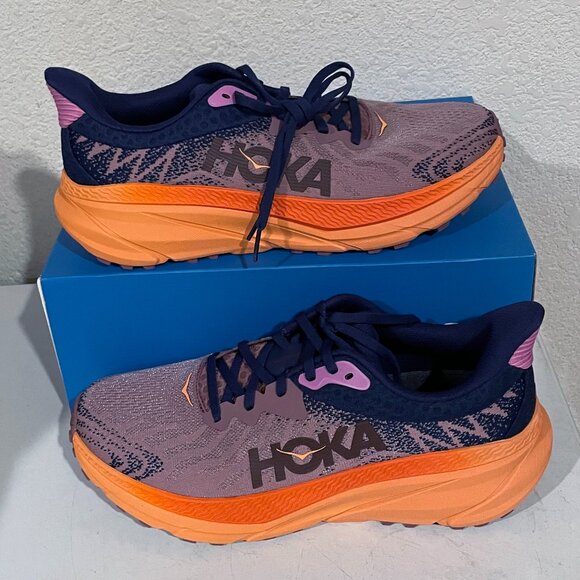 NEW Women's HOKA Challenger ATR 7 Running Shoes Mauve Cyclamen US 10.5 Sneakers - Picture 2 of 15